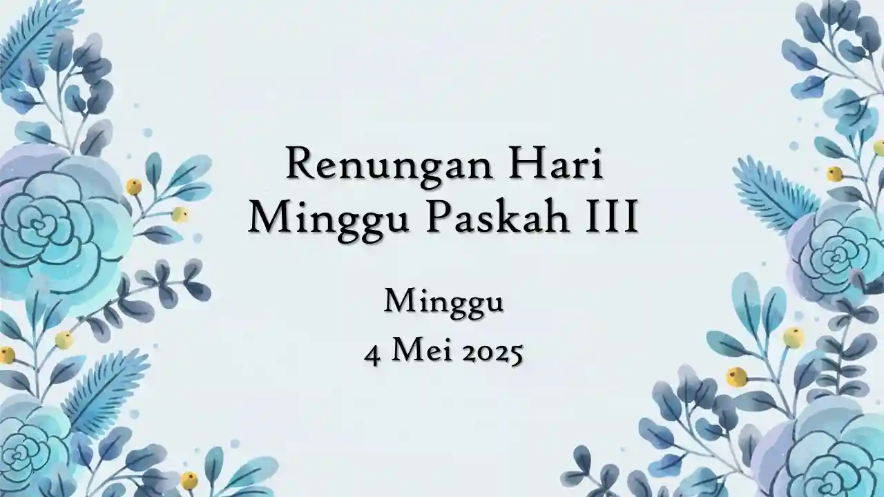 renungan harian hari ini