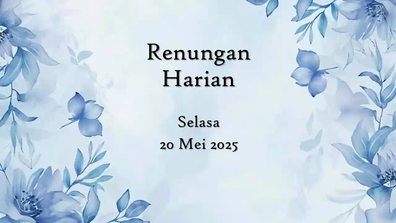 renungan harian hari ini