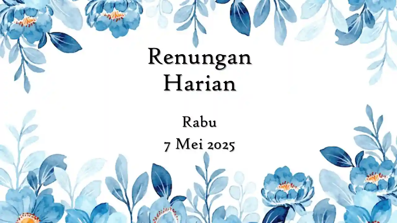 renungan harian hari ini