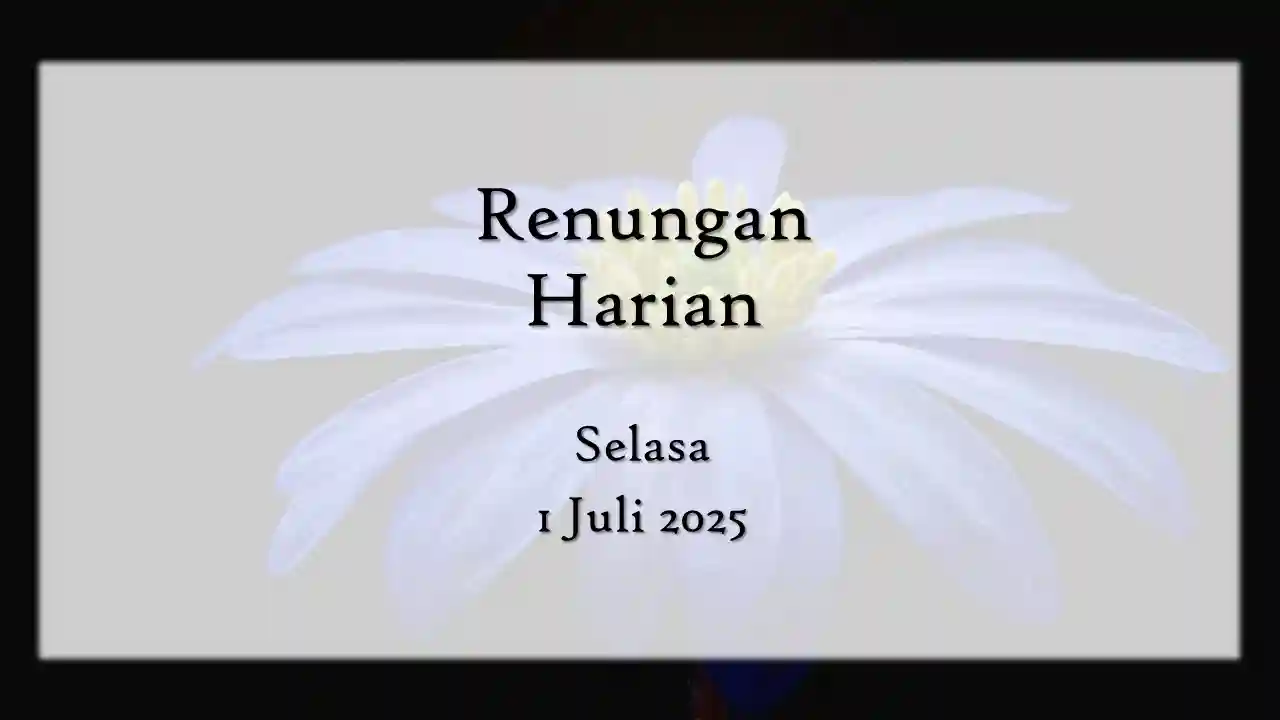 renungan harian hari ini