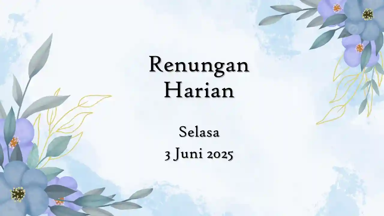 renungan harian hari ini