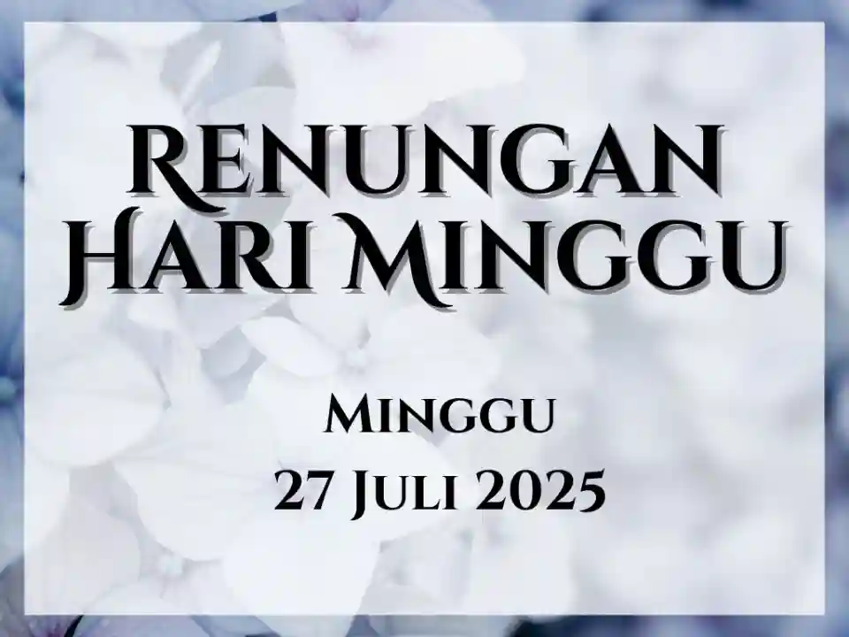 renungan harian hari ini