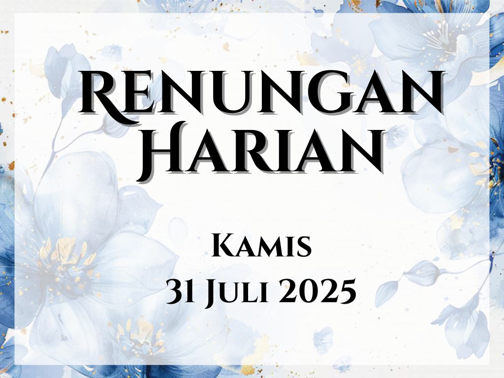 renungan harian hari ini