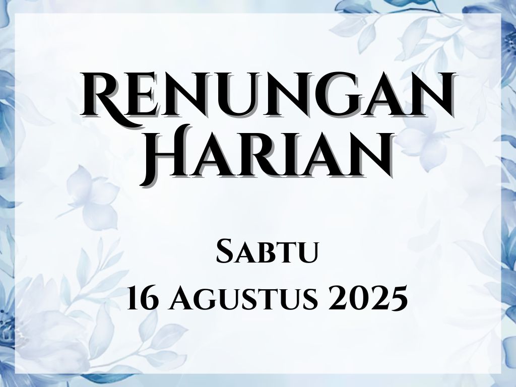 renungan harian hari ini