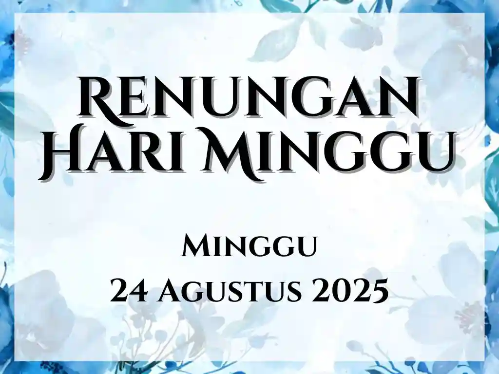 renungan harian hari ini