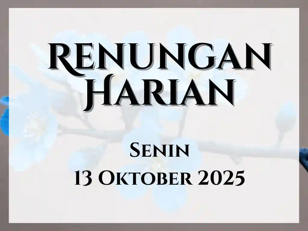 renungan harian hari ini