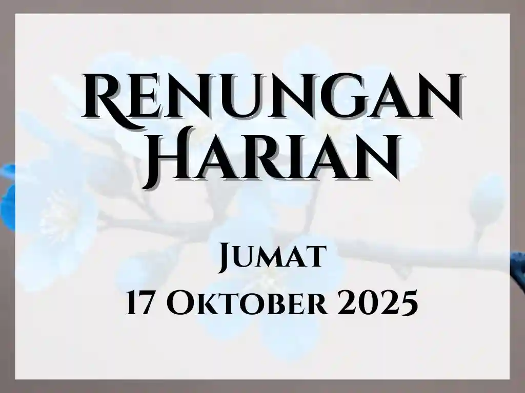 renungan harian hari ini