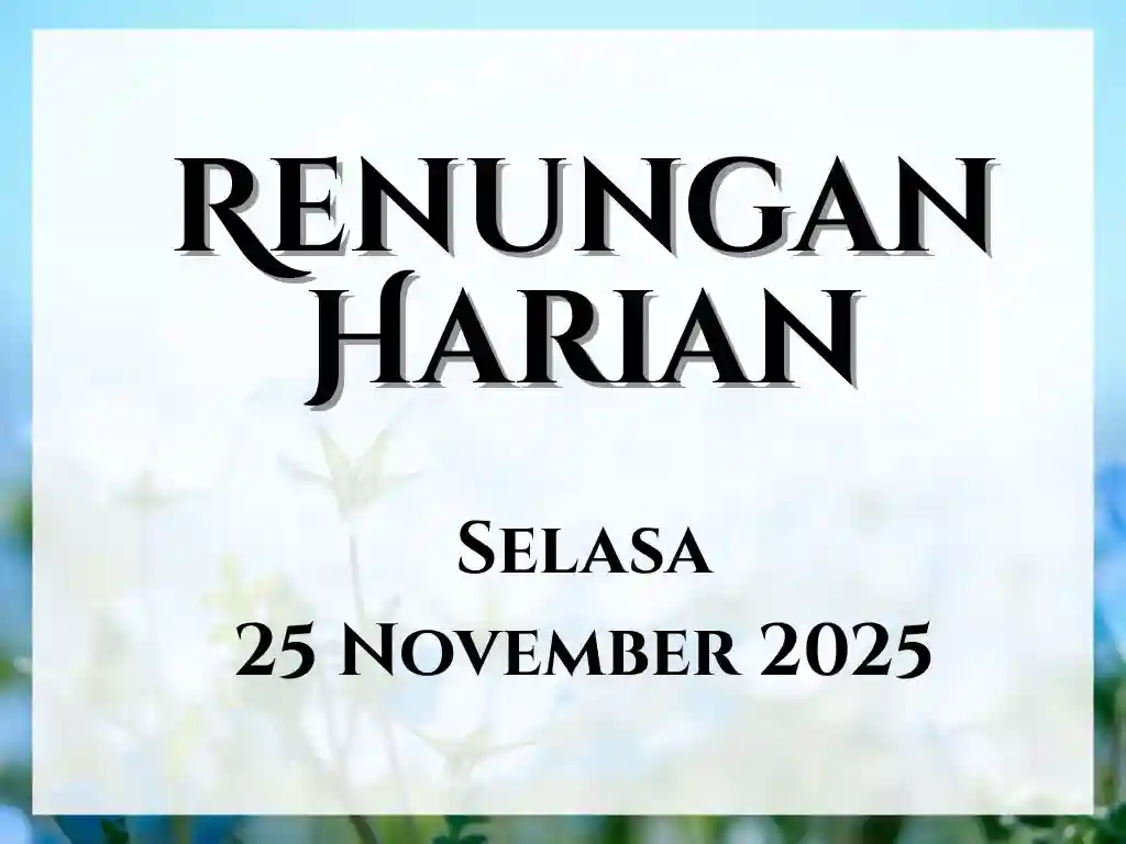 renungan harian hari ini