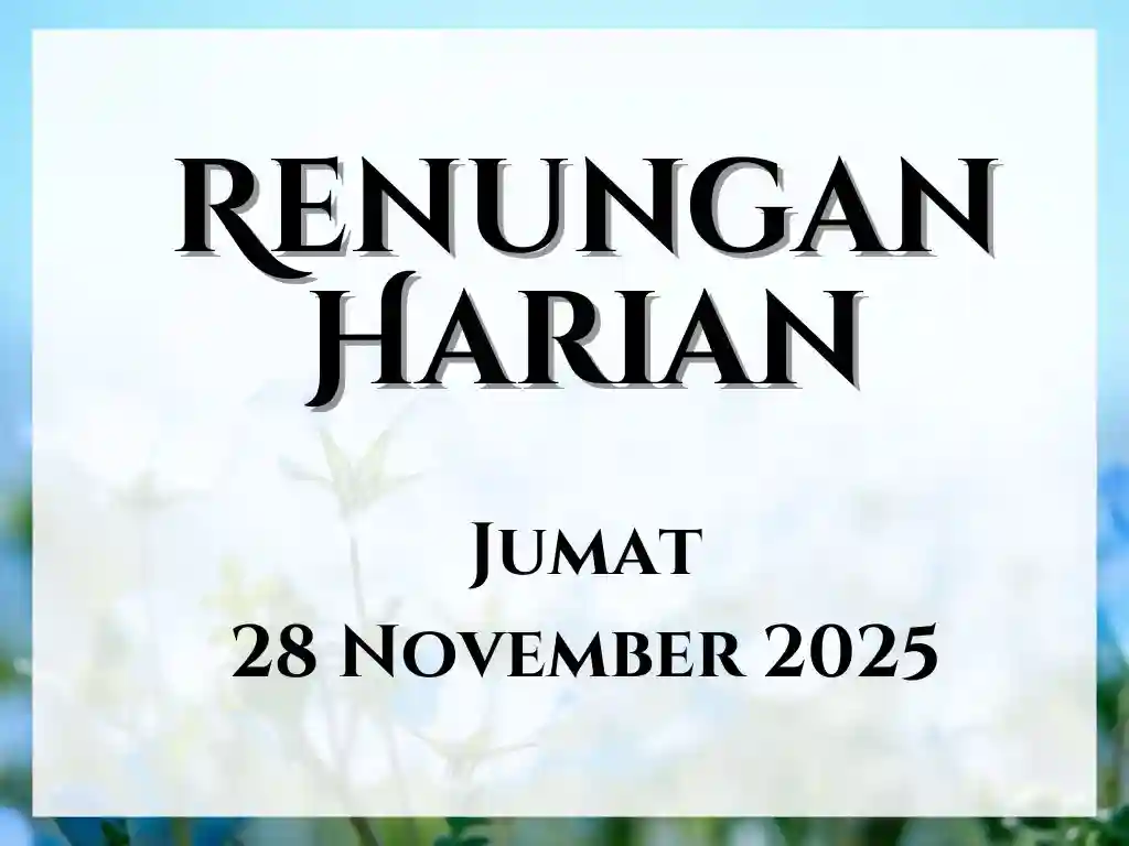 renungan harian hari ini