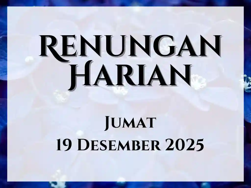 renungan harian hari ini