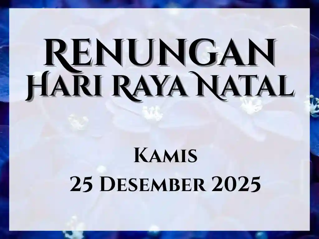 renungan harian hari ini