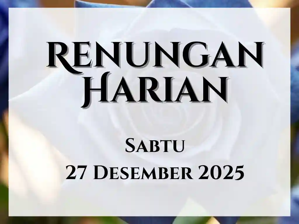 renungan harian hari ini