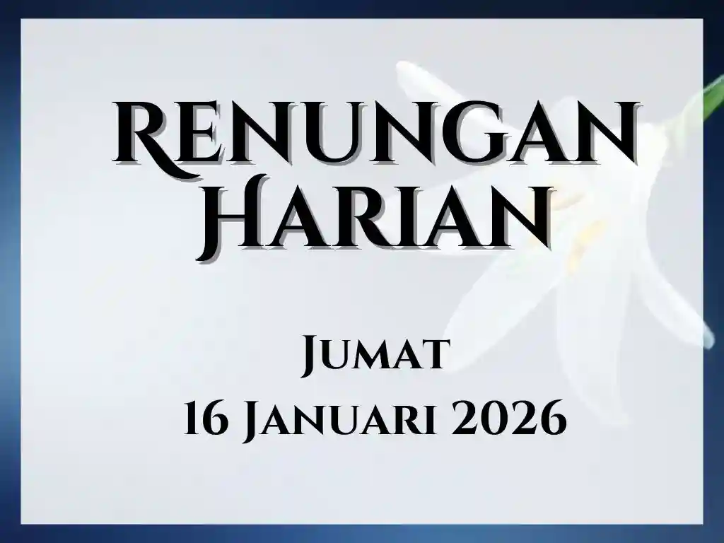 renungan harian hari ini