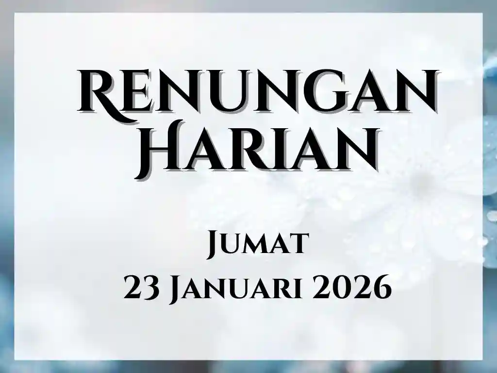 renungan harian hari ini