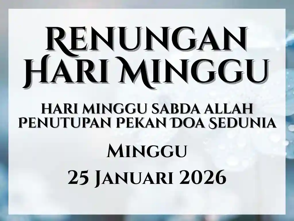 renungan harian hari ini