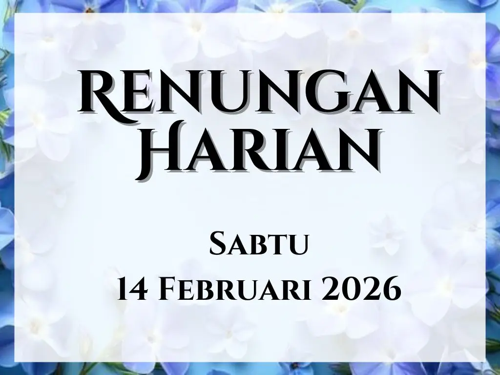 renungan harian hari ini