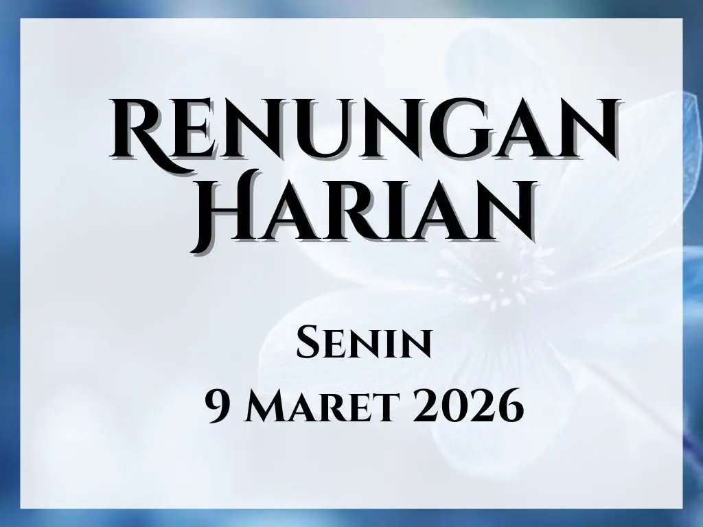 renungan harian hari ini