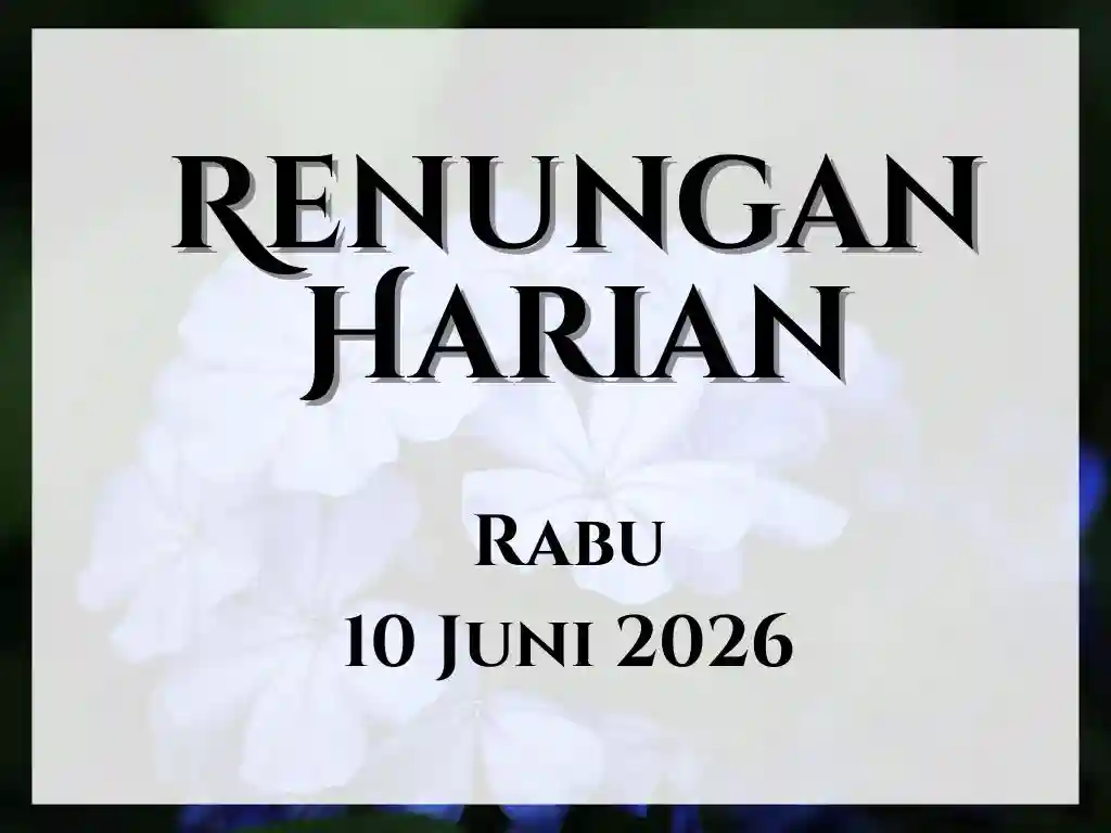 renungan harian hari ini