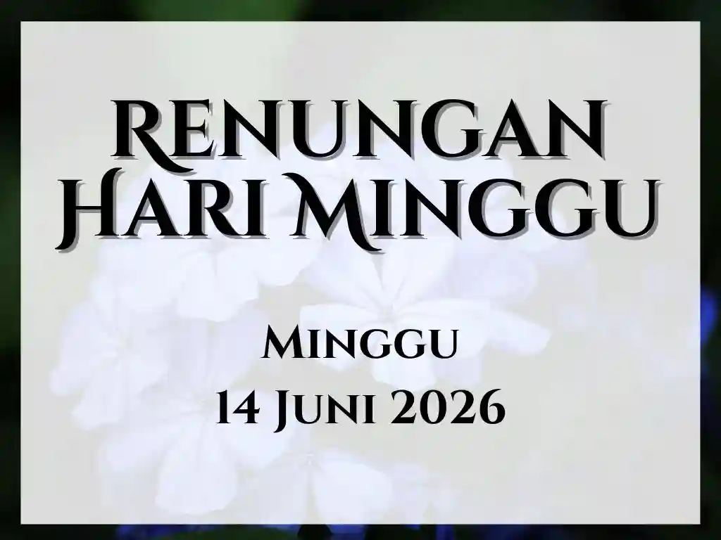 renungan harian hari ini