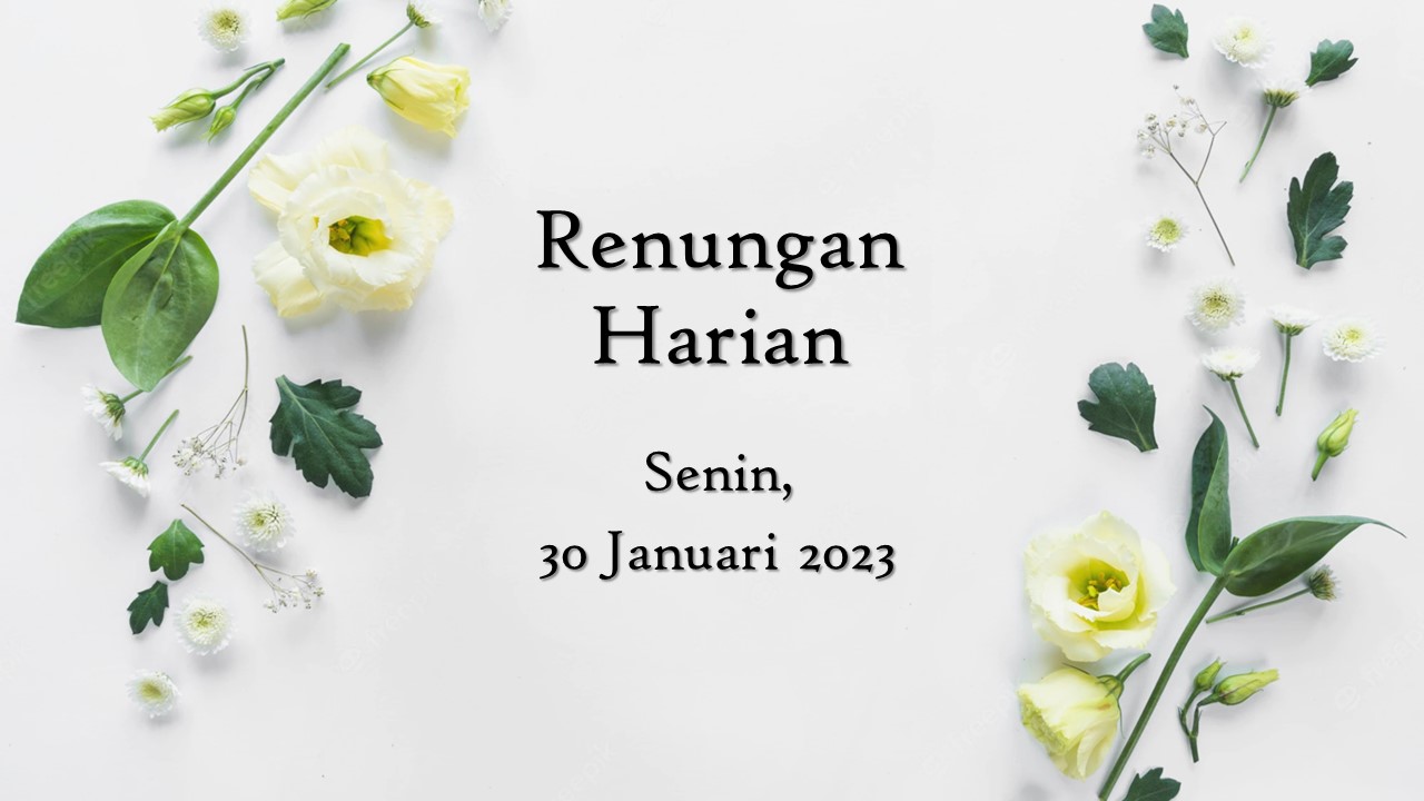 renungan harian hari ini
