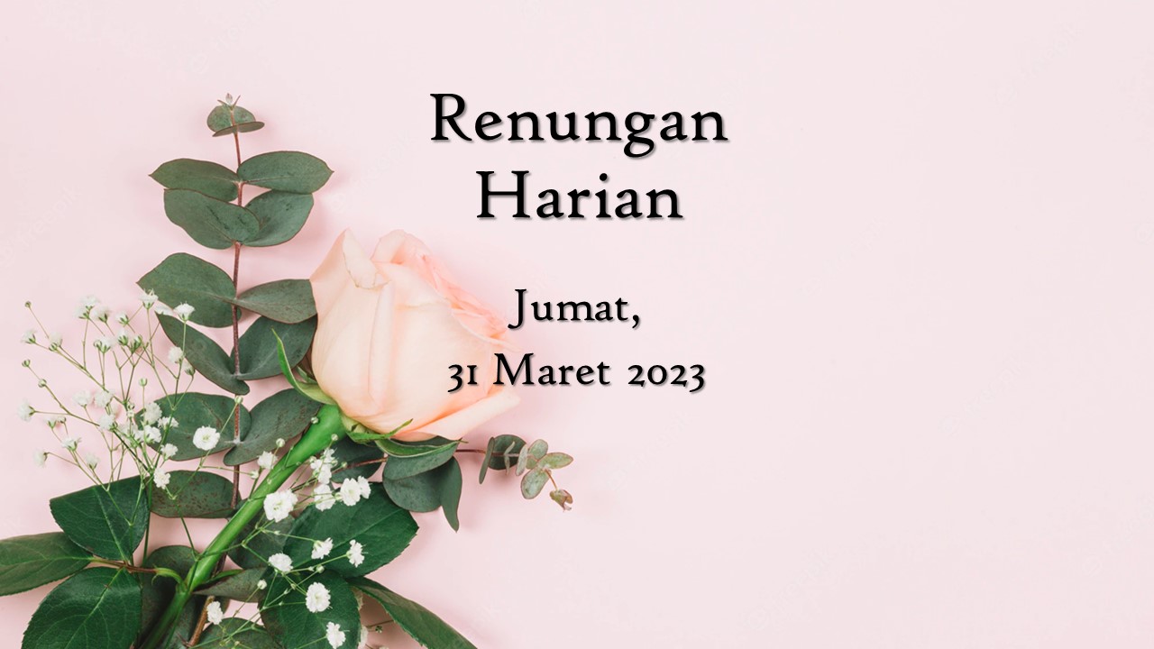renungan harian hari ini