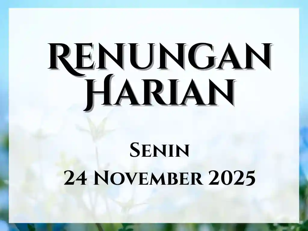 renungan harian hari ini