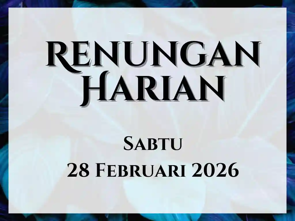 renungan harian hari ini
